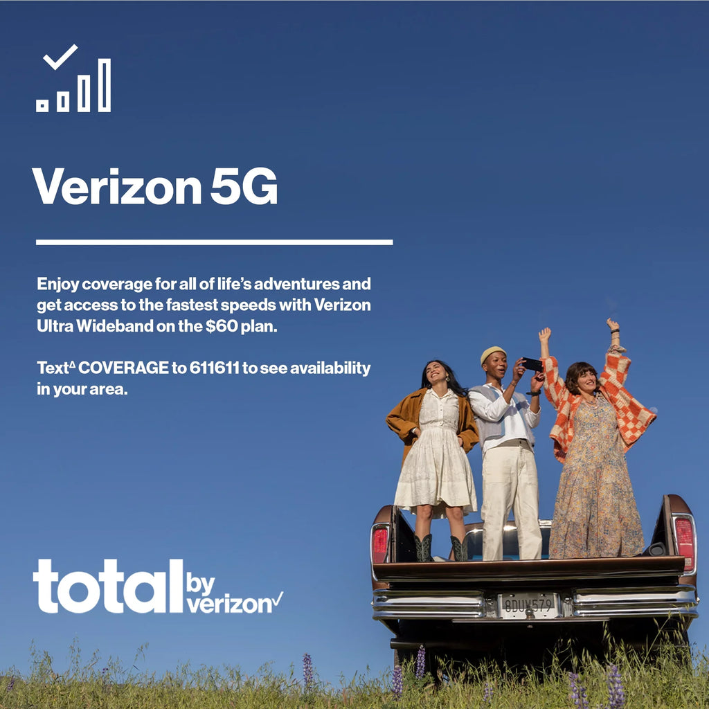 Total By Verizon Apple iPhone 15, 256GB, Yellow - Prepaid Sizemartphone