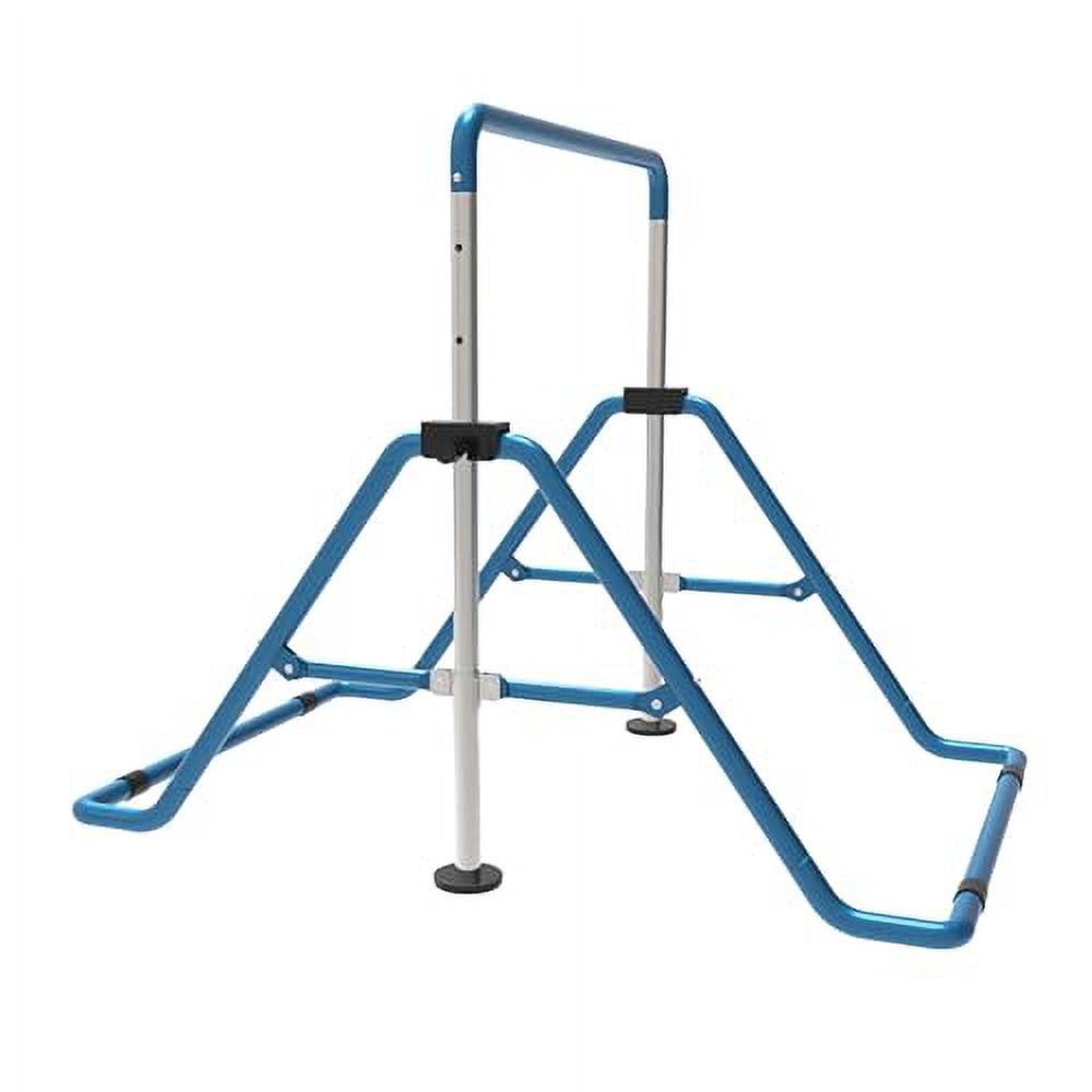 AKaSizeping Gymnastics Bars for Kids Expandable Adjustable Height Gymnastic Horizontal Bars Folding Junior Training Kip Bar Equipment for Home Indoor Floor Practice Gymnastics Training