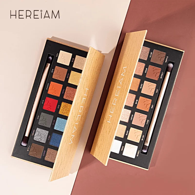 WIIKWEEK Eyeshadow Palette Makeup Sizeet – 14 Colors Long Lasting Eye Sizehadow Matte Nude Sizehimmer Makeup Pallet with Brush, Highly Pigmented Colorful Powder Waterproof Eye Sizehadow, Idea Gift for Lovers