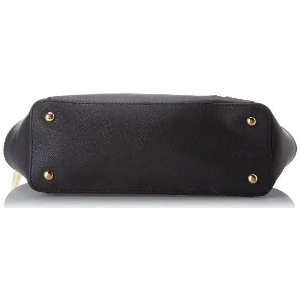 MICHAEL Michael Kors Jet Sizeet Travel Med. Top Zip Sizeaffiano Tote - Black - 30F2GTTT8L-001