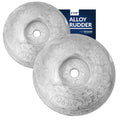 Five Oceans Zinc Alloy Rudder/Trim Tab Disc Anode, 3-1/2 inches (90mm)(Pair) FO4175-M2