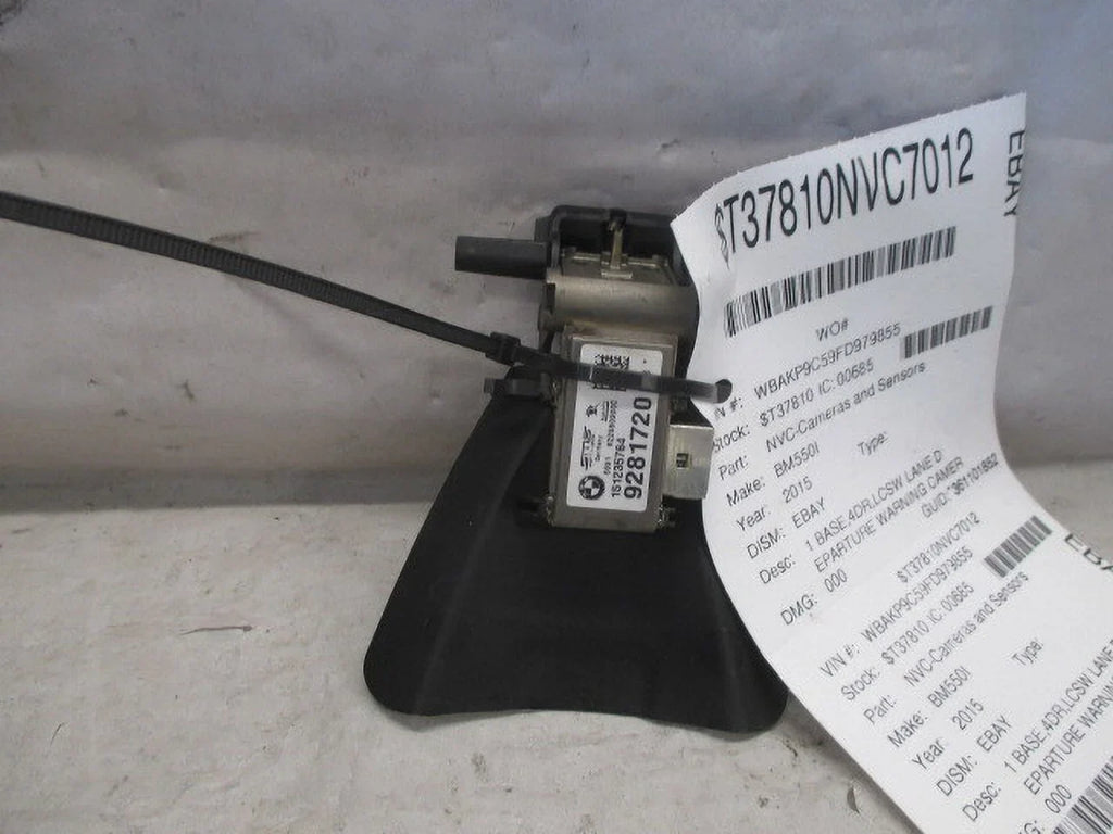 Pre-Owned 2013 2014 2015 2016 BMW 550i Lane Departure Camera Roof Mount OEM (Good)
