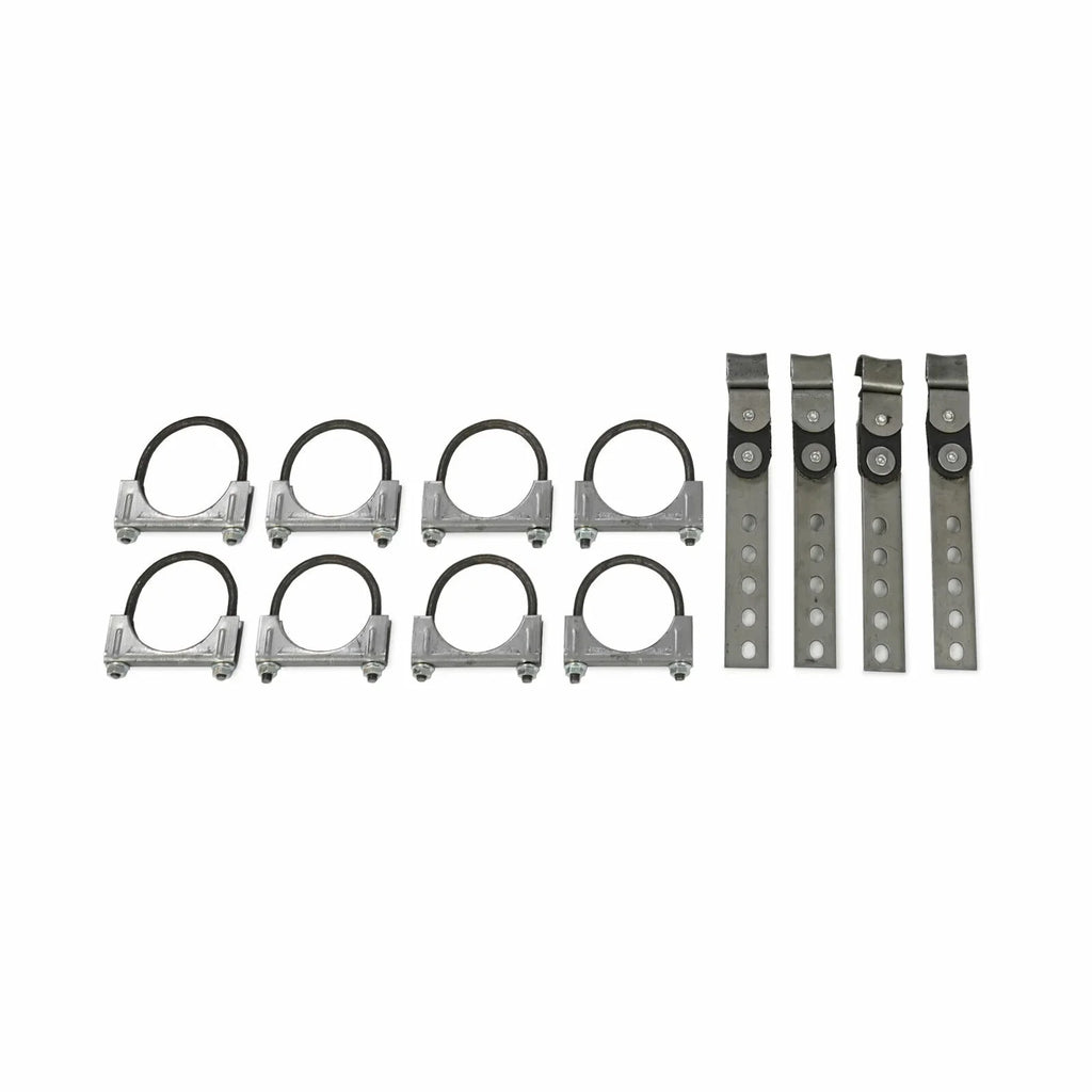 62-74 Mopar B Body Car 2.5" Dual Exhaust Kit Flowmaster Sizeuper 10 Rear Exit BW