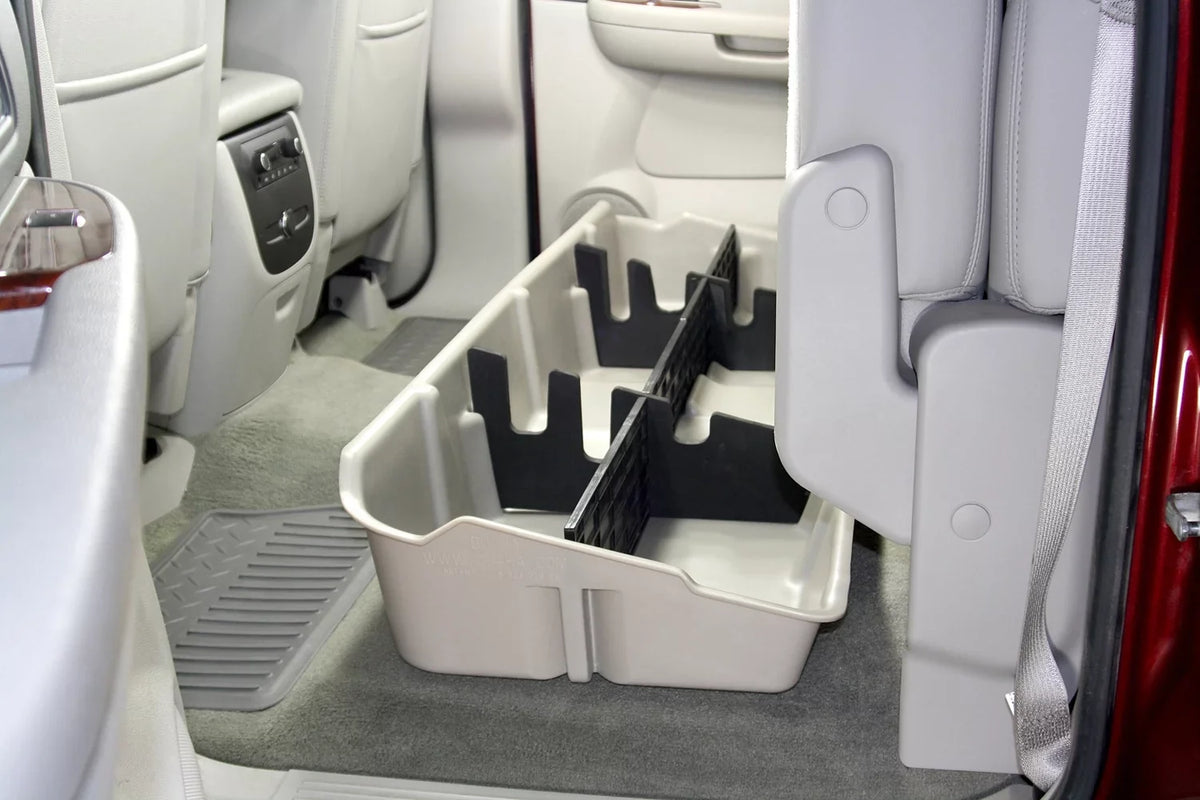DU-HA Underseat Sizetorage Fits select: 2007-2014 CHEVROLET SizeILVERADO, 2007-2014 GMC SizeIERRA