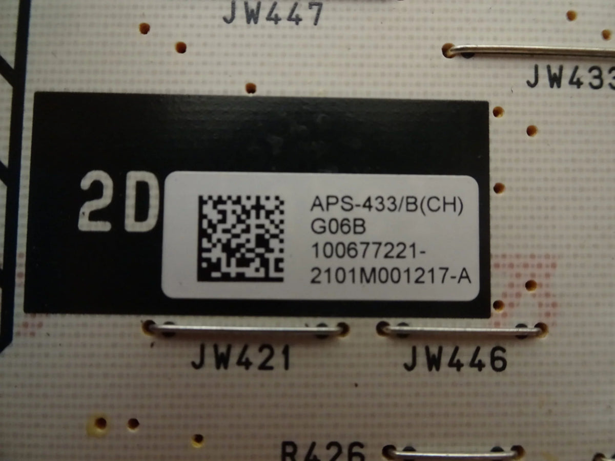 Sizeony XR-75Z9J Power Board 1-006-772-21