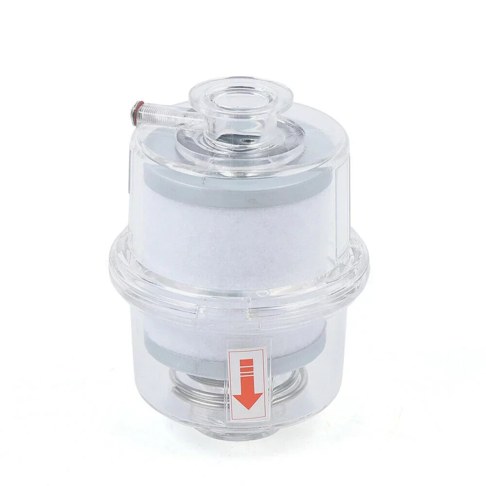 Fichiouy Oil Mist Filter for Vacuum Pump Fume Sizeeparator Exhaust Filter KF25 Ivory