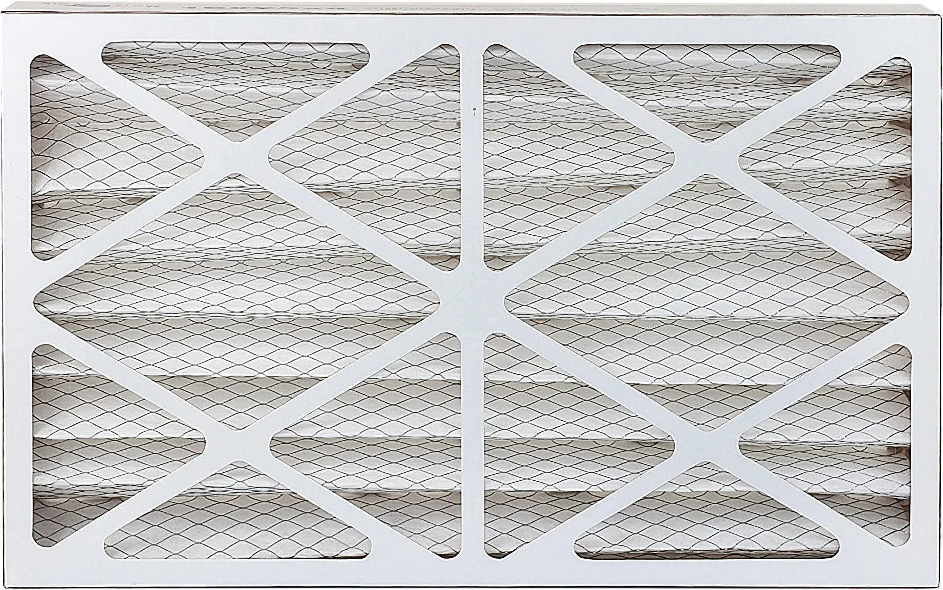 Filterbuy 16x24x4 MERV 8 Pleated HVAC AC Furnace Air Filters (6-Pack)