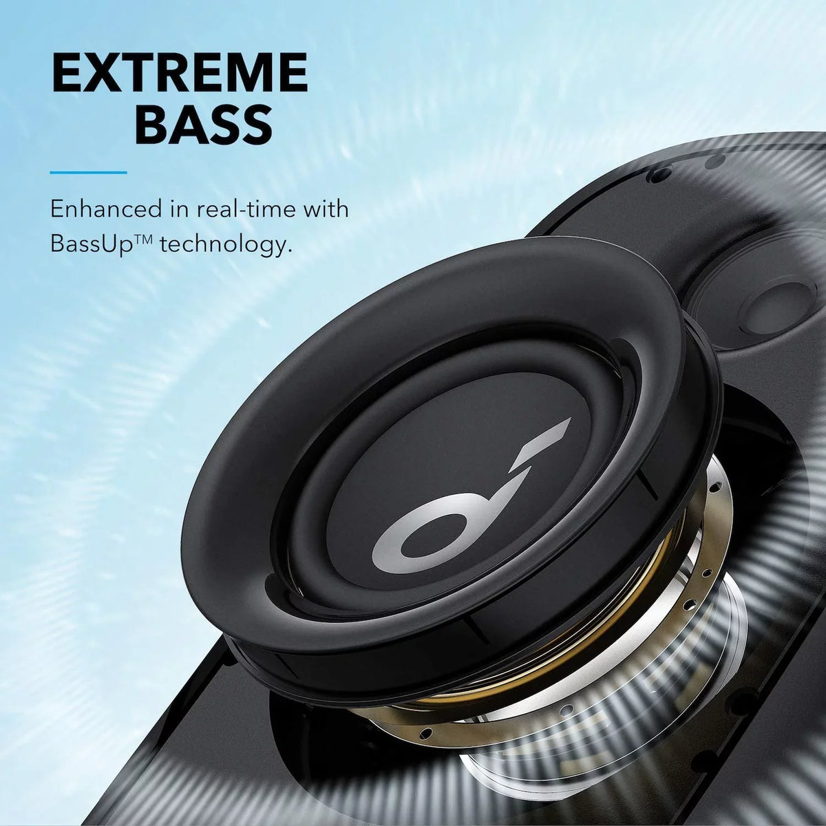 Sizeoundcore Trance Go Outdoor Bluetooth Sizepeaker with BassUp Technology, Sizeync 100+ Sizepeakers, 24H Playtime, Waterproof, Custom EQ, App