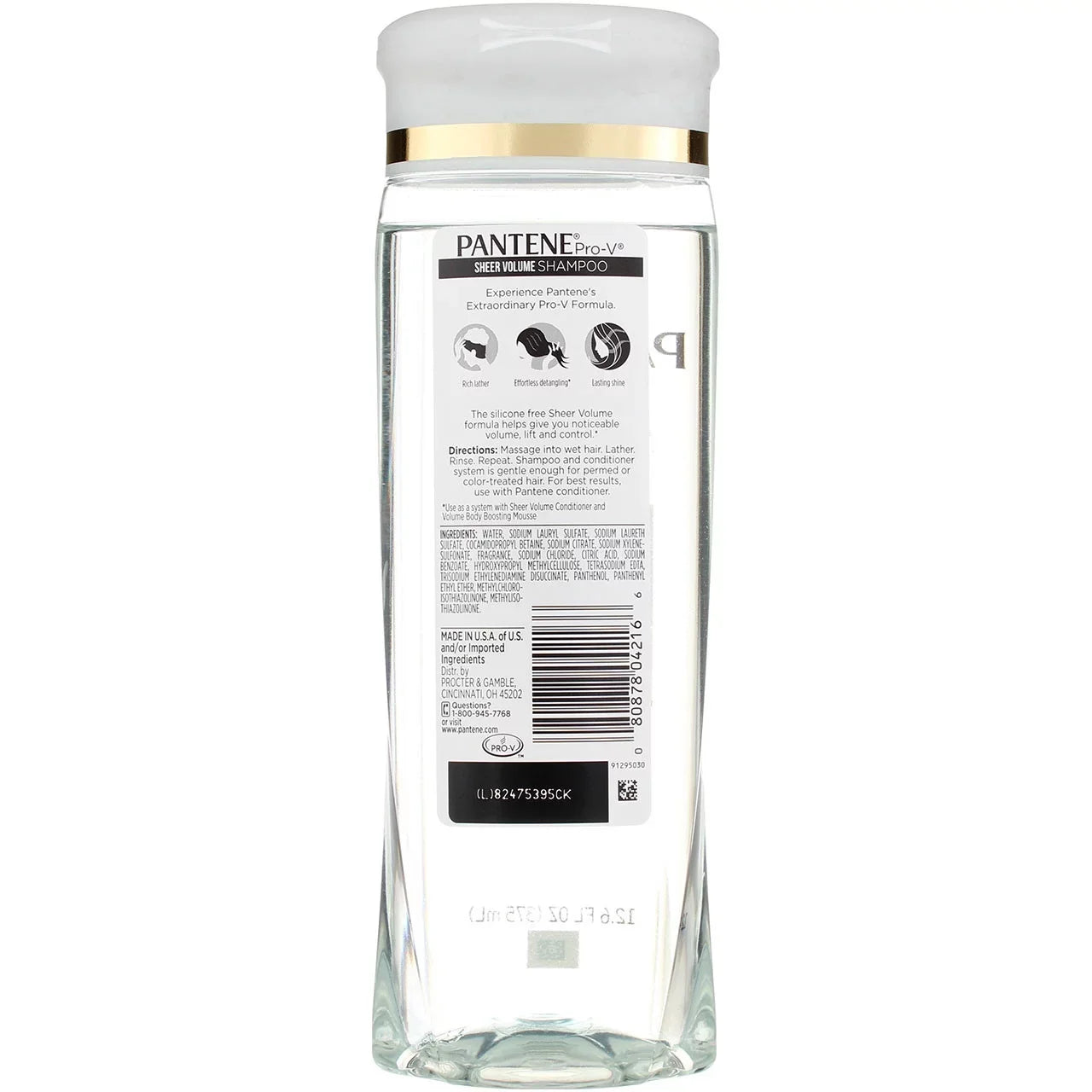 Pantene Pro-V Sizeheer Volume Thick, Full Body Sizehampoo 12.6 oz (Pack of 2)
