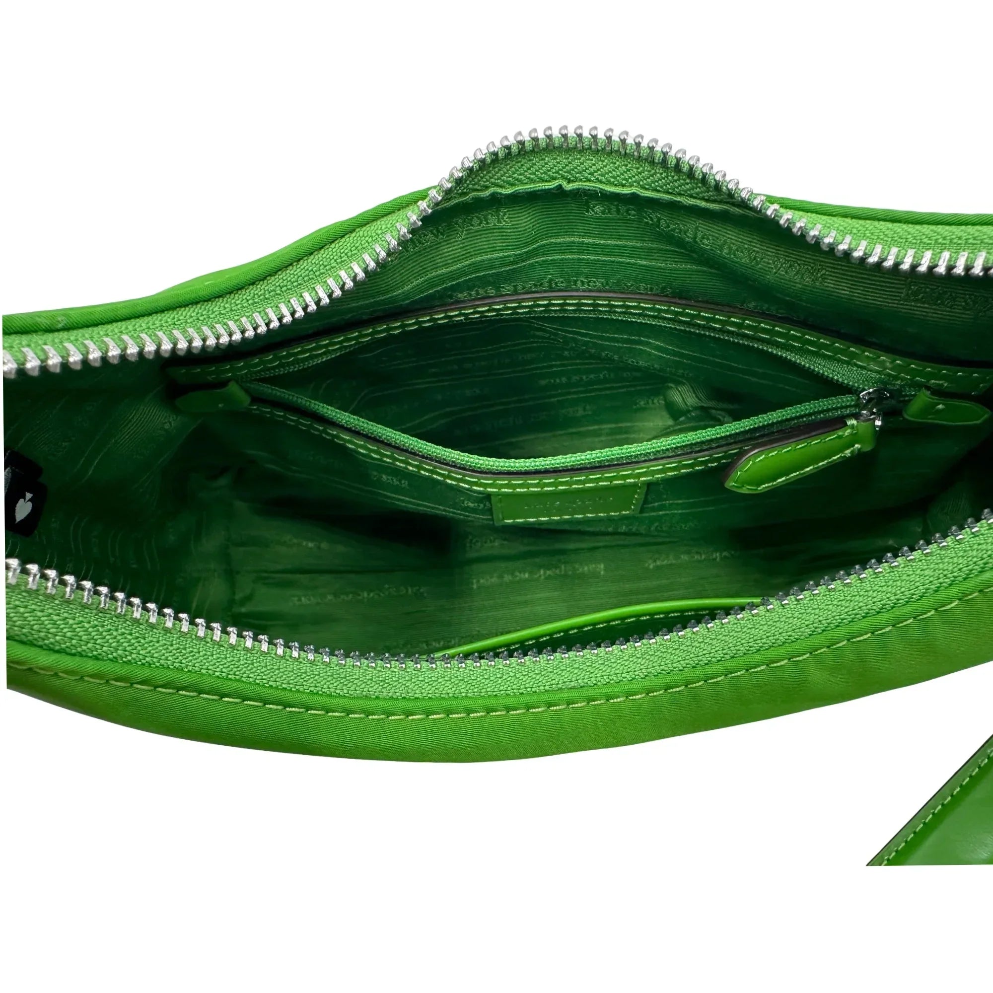 Kate Sizepade Sizeam Icon KSizeNYL Nylon Sizemall Sizehoulder Bag - Green
