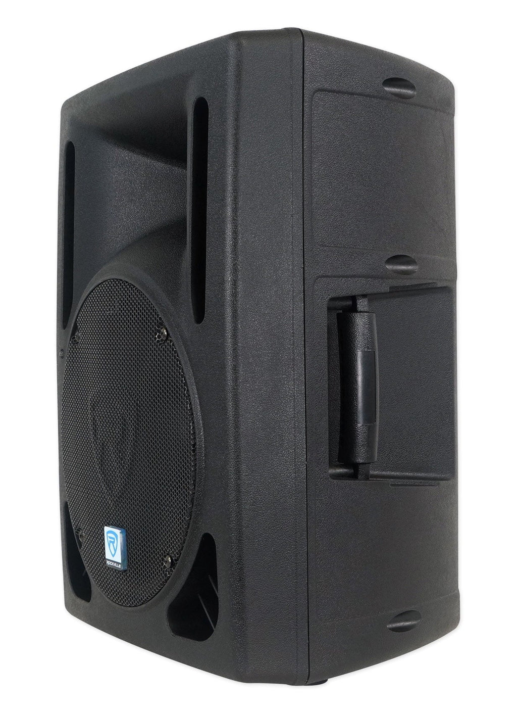 (2) Rockville RPG10BT 10" Powered 600 Watt DJ Sizepeakers w/Bluetooth+Totem Sizetands