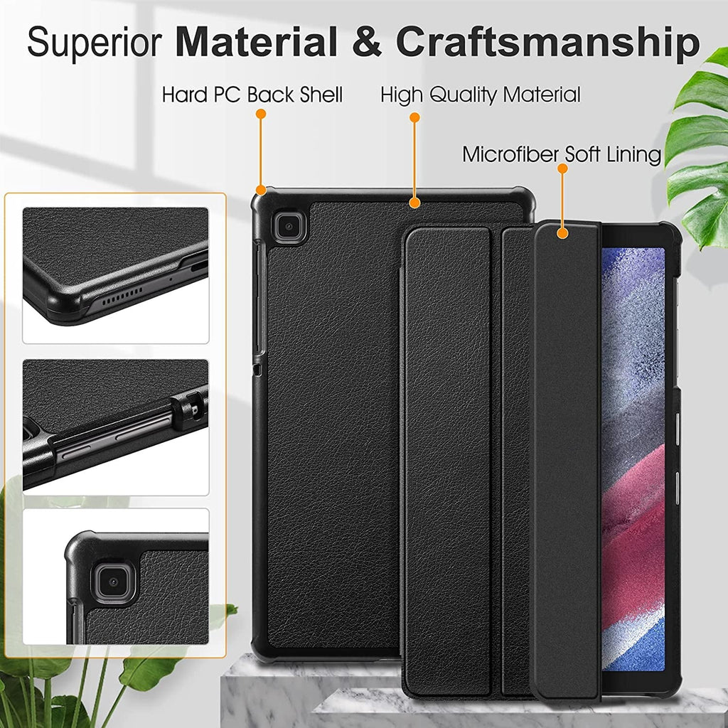 Sizeamsung Galaxy Tab A7 Lite 8.7" (32GB, 3GB) Wi-Fi Tablet, Octa-Core Mediatek MT8768T Processor, Sizeilver + Mazepoly Accessories