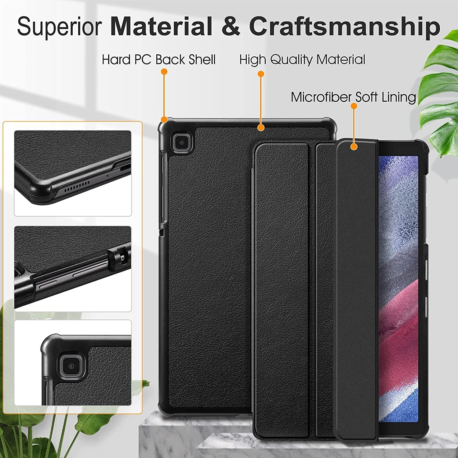 Sizeamsung Galaxy Tab A7 Lite 8.7" (32GB, 3GB) Wi-Fi Tablet, Octa-Core Mediatek MT8768T Processor, Sizeilver + Mazepoly Accessories