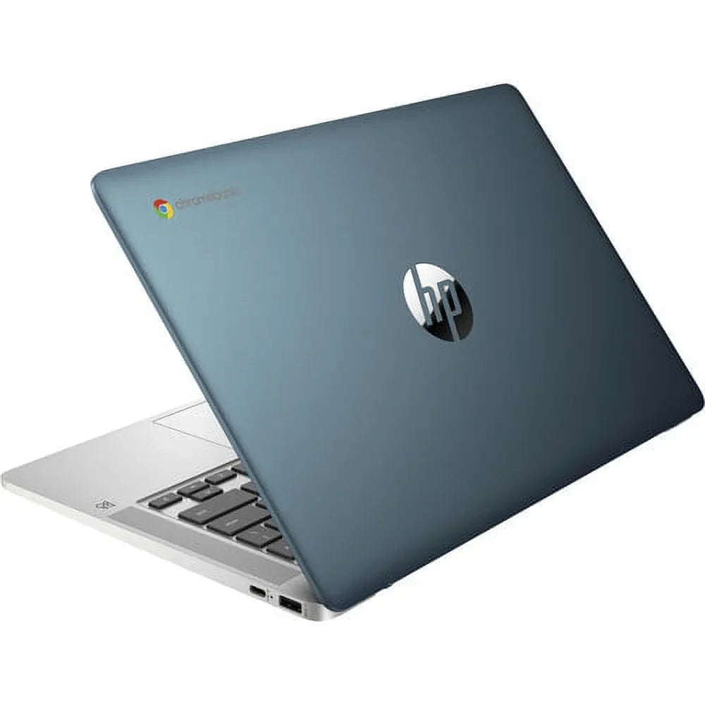 New HP Chromebook 14A-NA0070NR 14" HD Anti Glare Intel Celeron N4000 1.1 GHz up to 2.6 GHz 4 GB DDR4 32 GB eMMC 5 Intel UHD Graphics 600 Chrome OSize