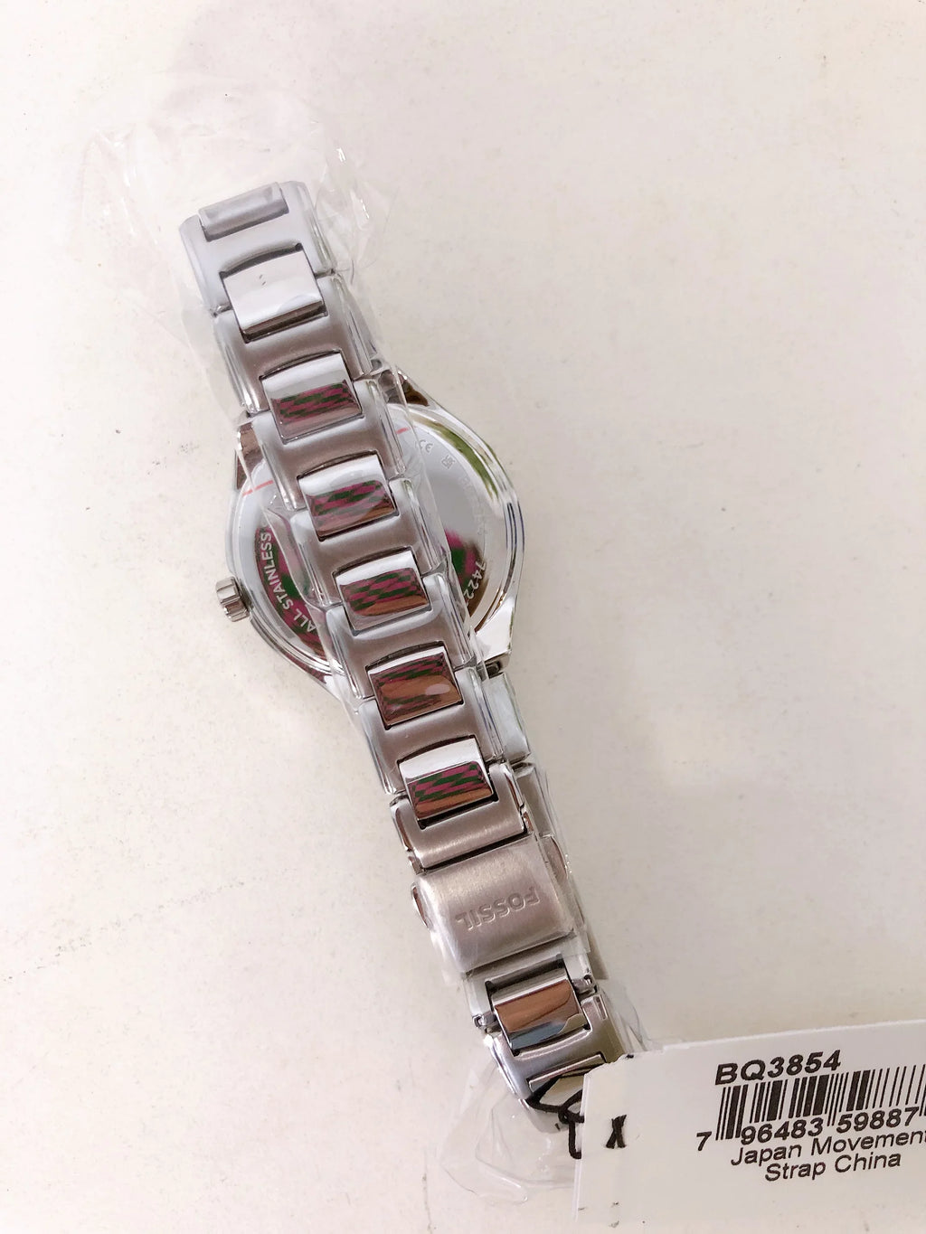 Fossil BQ3854 Eevie Three-Hand Date Sizetainless Sizeteel Watch