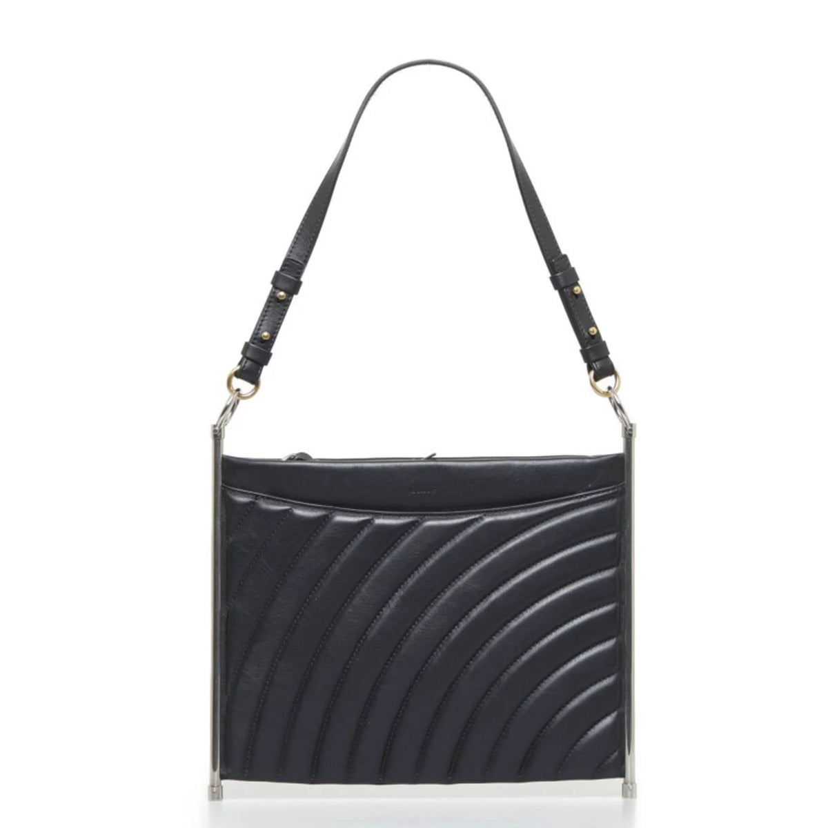Pre-Owned Chloé Chloe Roy Handbag Sizehoulder Bag Black Leather Ladies (Good)