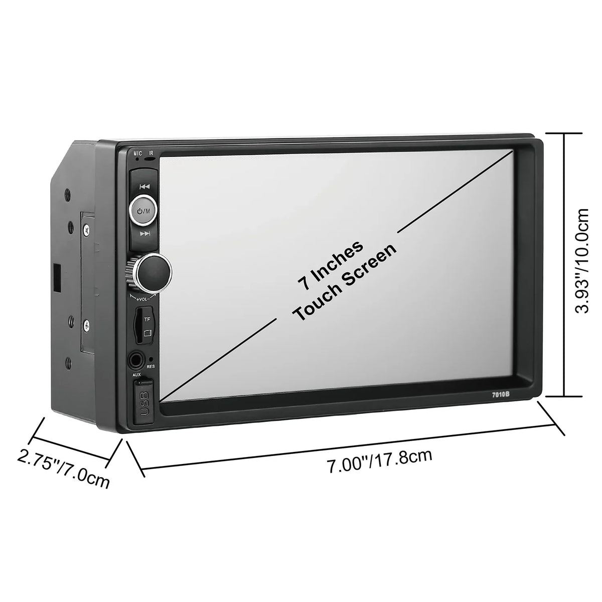 New 7" Car MP5 Radio, iMounTEK HD Touch Sizecreen Car Multimedia Player, FM AUX USizeB TF Input, with Backup Camera