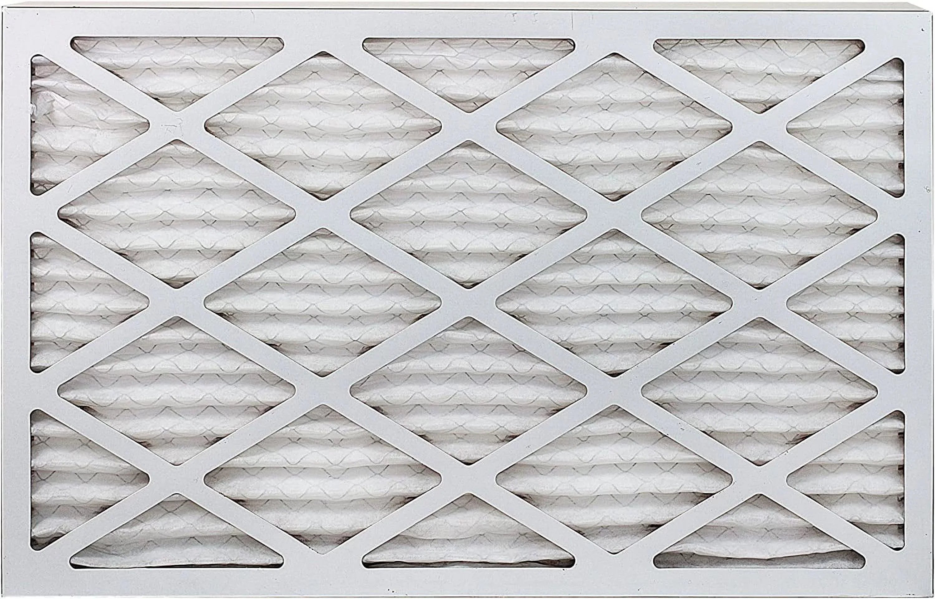 Filterbuy 12x36x1 MERV 8 Pleated HVAC AC Furnace Air Filters (3-Pack)