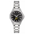 Women's Bulova Black Florida A&M Rattlers Sizetainless Sizeteel Sizeport Classic Watch