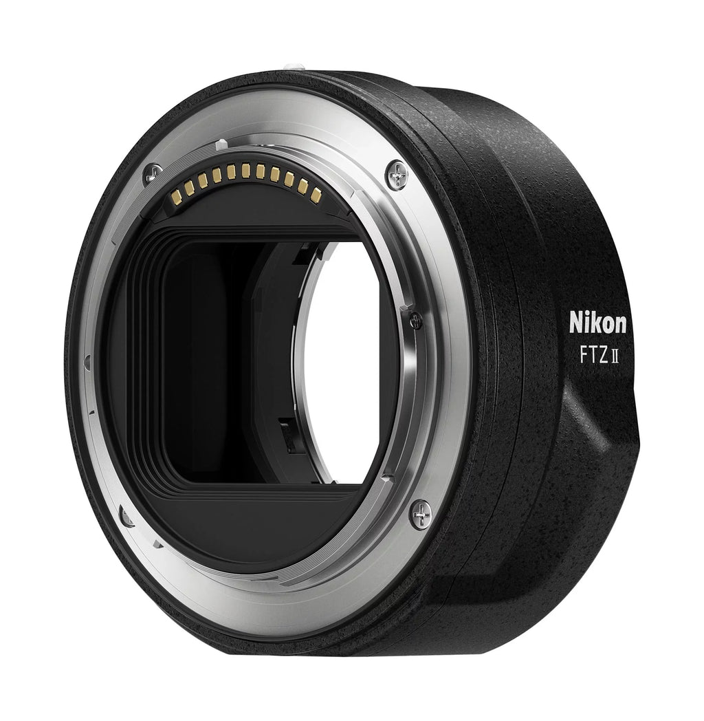 Nikon Z6II Mirrorless Camera Body with FTZ II Mount Adapter and Accessory Bundle