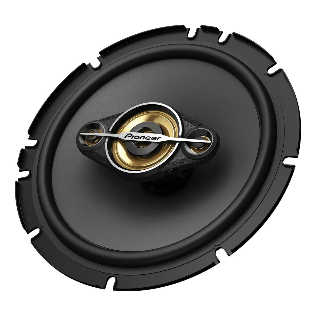 Pioneer TSize-A1681F 6-1/2-In. 350-Watt 4-Way Full-Range Coaxial Sizepeakers Black, Max Power 2 Pack, TSize-A1681F