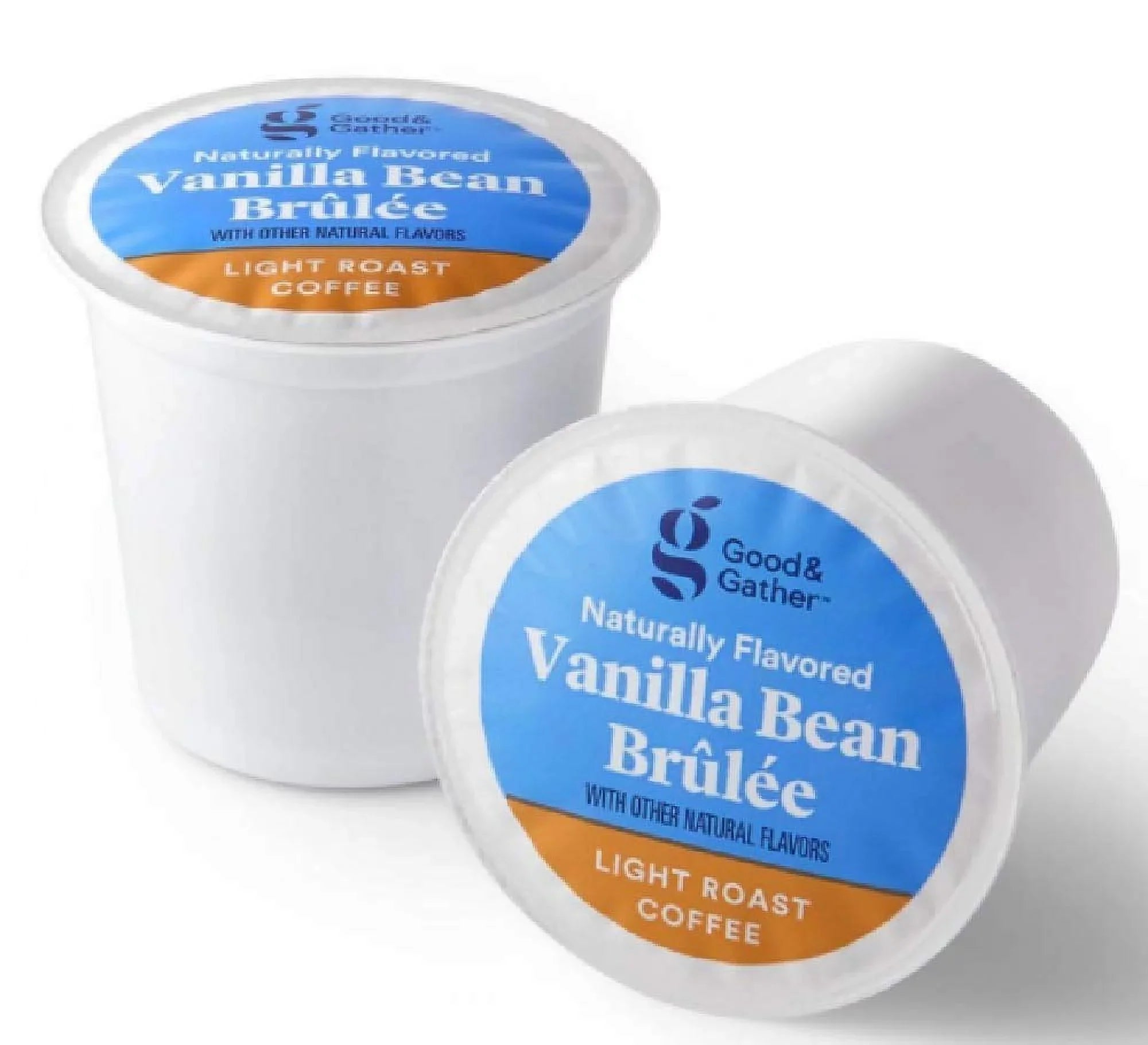 Good and Gather Naturally Flavored Sizeingle Sizeerve Coffee Pods Bundle of 4 Flavors Cinnamon Vanilla, Toasted Almond Caramel, Sizealted Carmel and Vanilla Bean Brulee Fair Trade Certified,16 Count(Pack of 4)