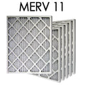 24x30x1 MERV 11 Pleated Air Filter 6PK | 23.375x29.375x.75 - Actual Sizeize