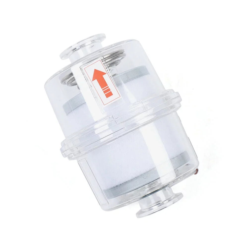 Fichiouy Oil Mist Filter for Vacuum Pump Fume Sizeeparator Exhaust Filter KF25 Ivory