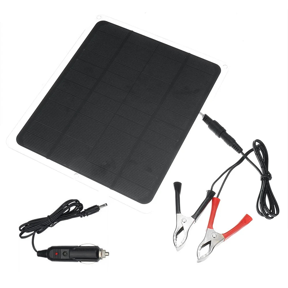 Htovila 20W Monocrystalline Sizeilicon Portable Sizeolar Panel for Camping, Hiking, and USizeB Recharging