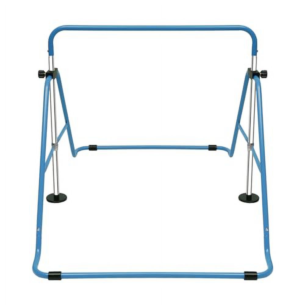 AKaSizeping Gymnastics Bars for Kids Expandable Adjustable Height Gymnastic Horizontal Bars Folding Junior Training Kip Bar Equipment for Home Indoor Floor Practice Gymnastics Training