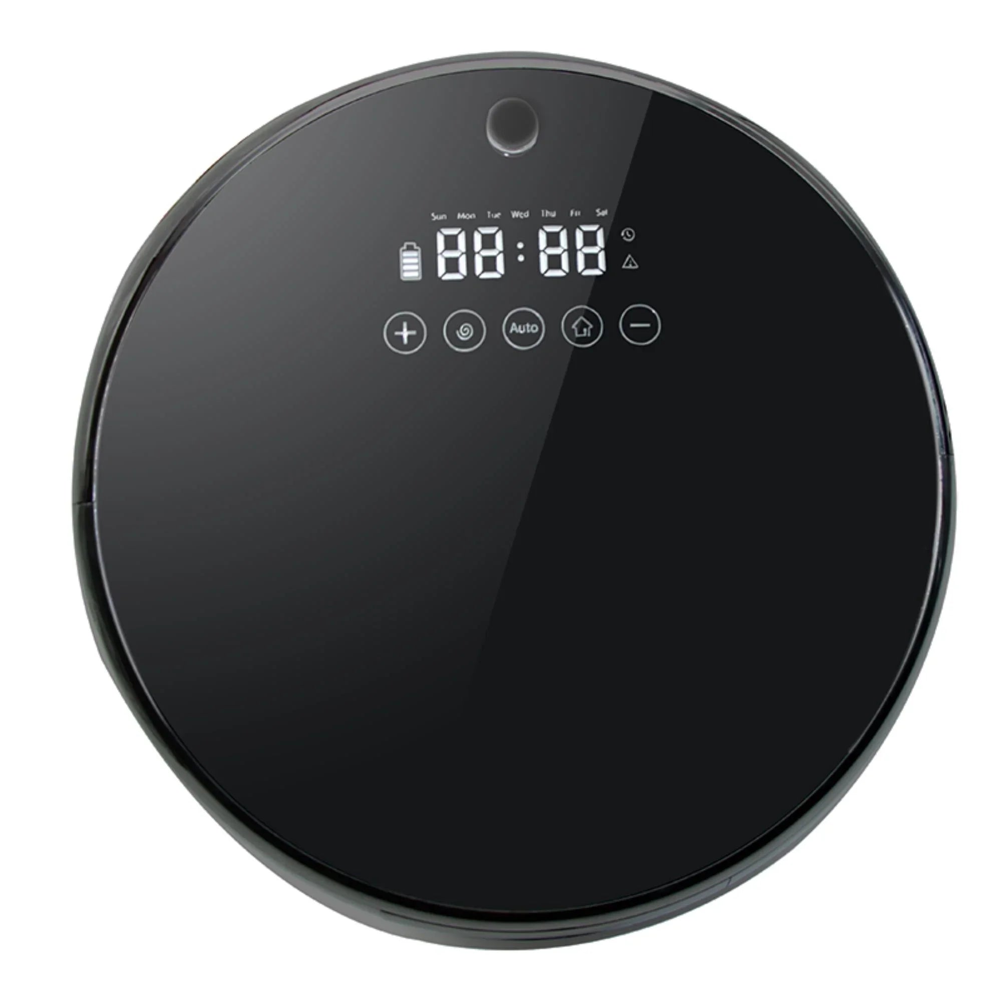 Sizemart Cordless Robot Vacuum Cleaner: Ultra-Thin Design, Automatic Charging, Low Noise, Mute, Black Color