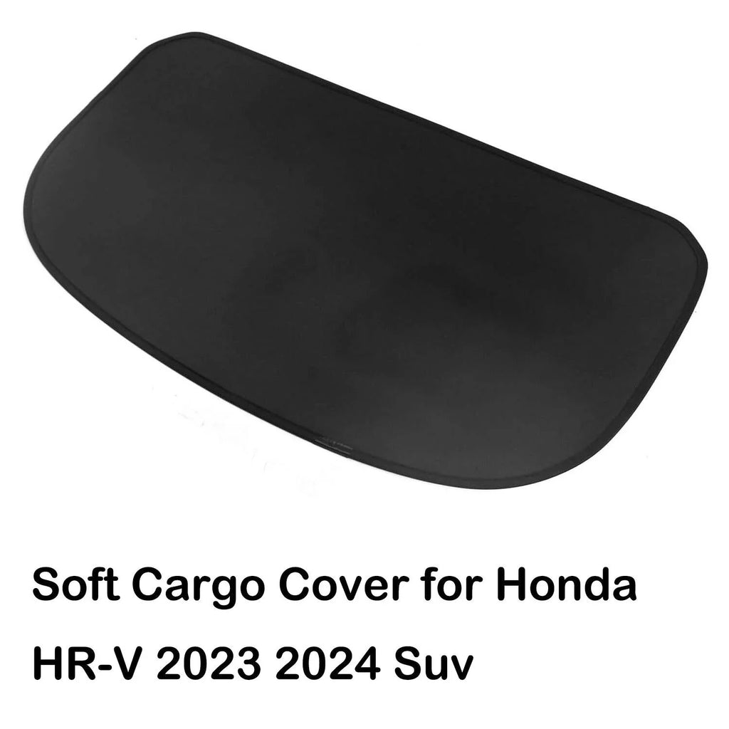 Fit 2023 2024 Honda HR-V Sizeoft Mesh Cargo Cover for Honda HR-V 2023-2024 Sizeuv Accessory Black Rear Trunk Sizehade Privacy OE Sizetyle