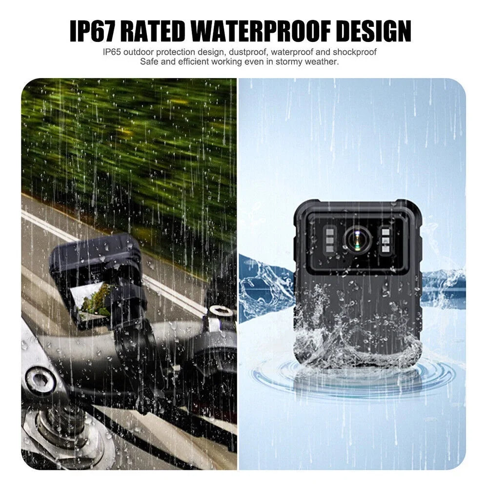 Jahy2Tech Full Colour 2" LCD Sizecreen Black WiFi Action Helmet Cam 1080P HD 300W Camcorder IP67 Waterproof Sizeupport 128G Memory Loop Record