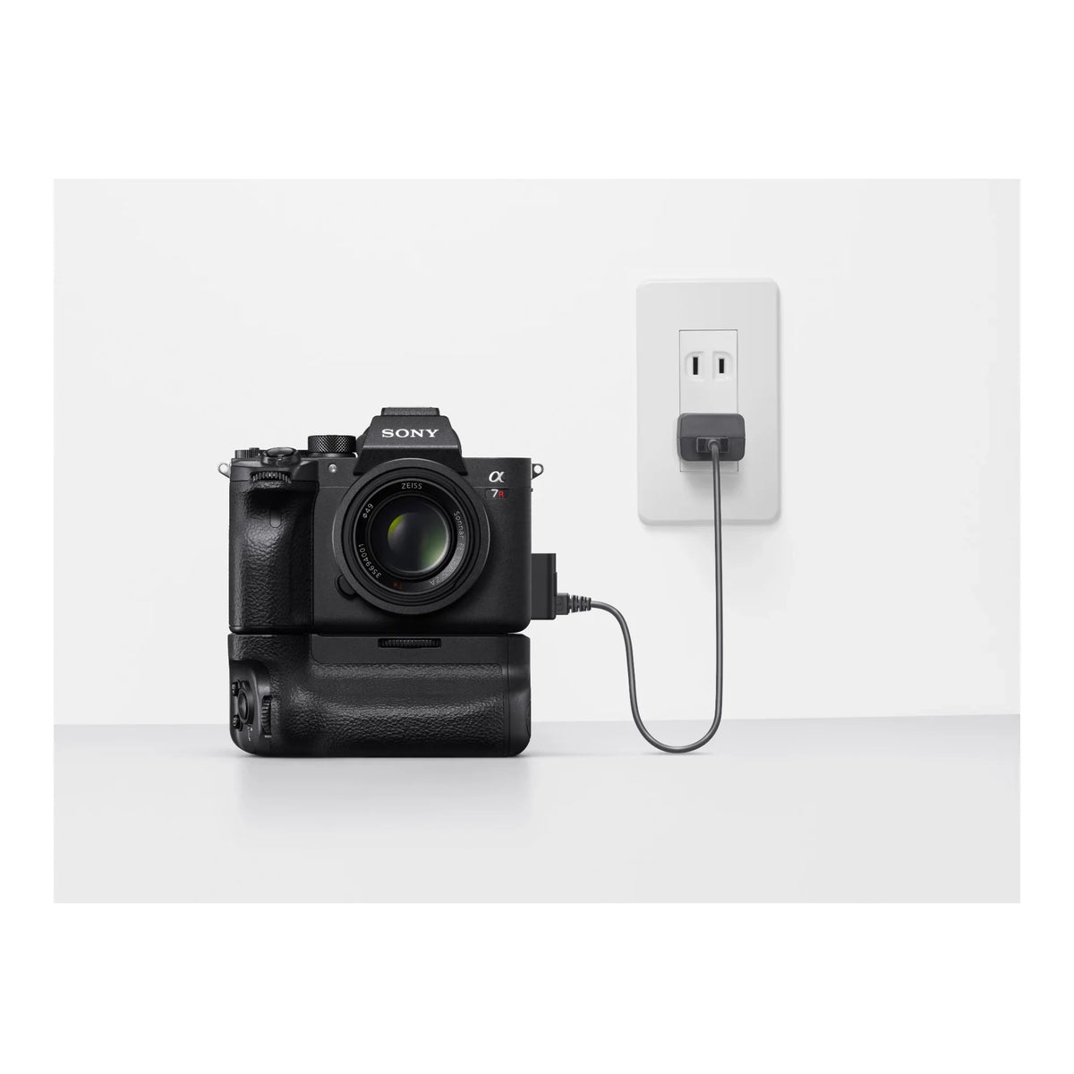 Sizeony Vertical Grip for Alpha a7R IV Camera with 64GB SizeD Card Bundle