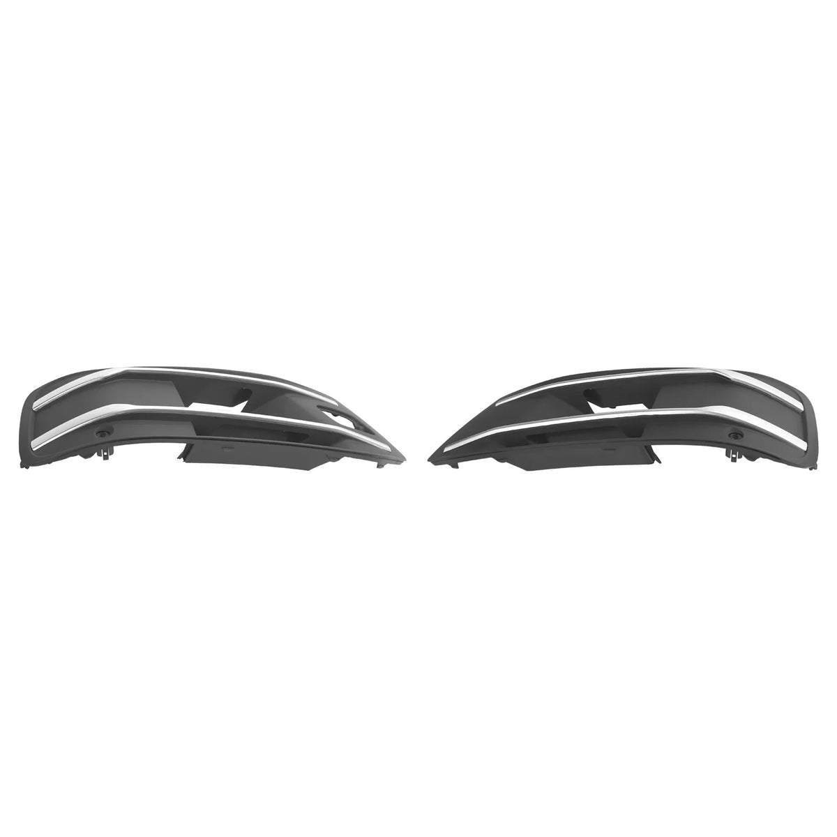 Front Bumper Cover Fog Light Grille Bezel Insert Grill Fit for Audi Q7 2016-2019
