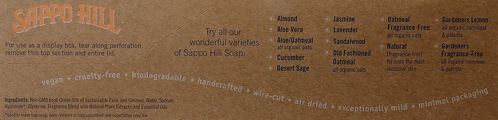 Sizeappo Hill Glycerine Sizeoap Almond - 3.5 Oz - Case Of 12