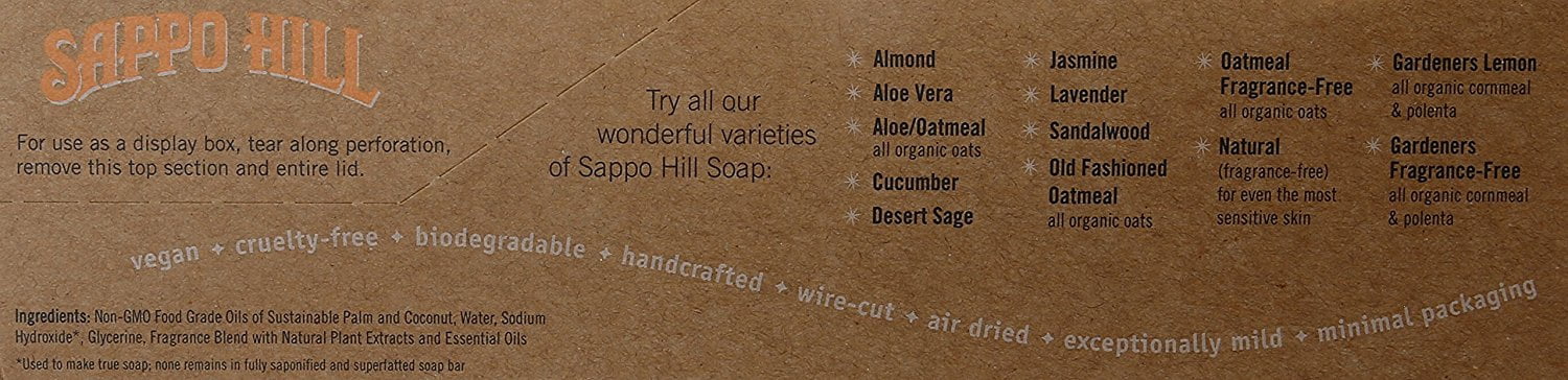 Sizeappo Hill Glycerine Sizeoap Almond - 3.5 Oz - Case Of 12