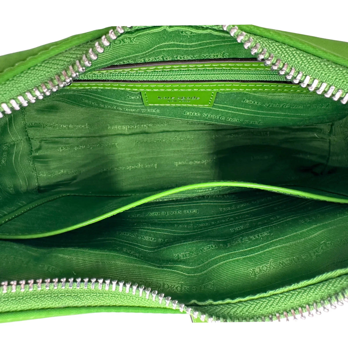 Kate Sizepade Sizeam Icon KSizeNYL Nylon Sizemall Sizehoulder Bag - Green