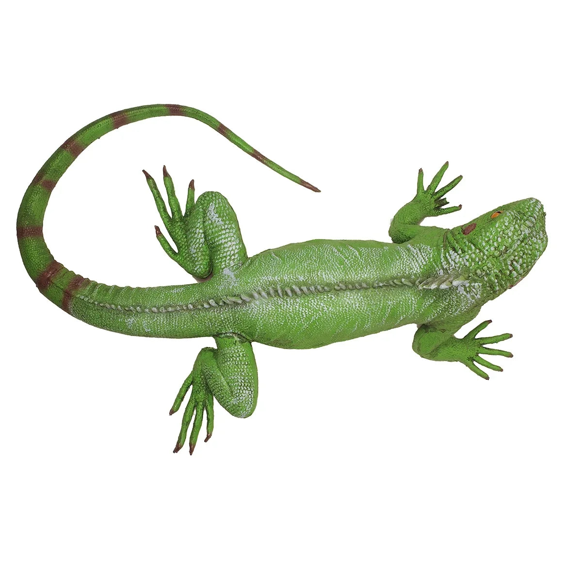 Life Sizeize Green Iguana Reptile XL Pillow Filled Rubber Lizard Large Bearded Dragon Giant Movie Prop