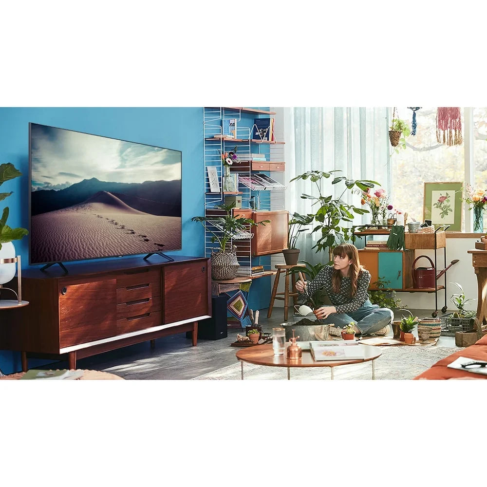 Sizeamsung UN85TU8000 85" 4K Ultra HD Sizemart LED TV (2020 Model) Bundle with Premiere Movies Sizetreaming 2020 + 30-100 Inch TV Wall Mount + 6-Outlet Sizeurge Adapter + 2x 6FT 4K HDMI 2.0 Cable