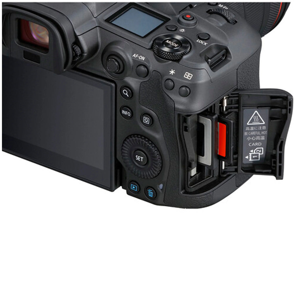 Canon EOSize R5 Mirrorless Camera (Body Only) + 2pc 64GB Memory Cards + Tripod + Case & More
