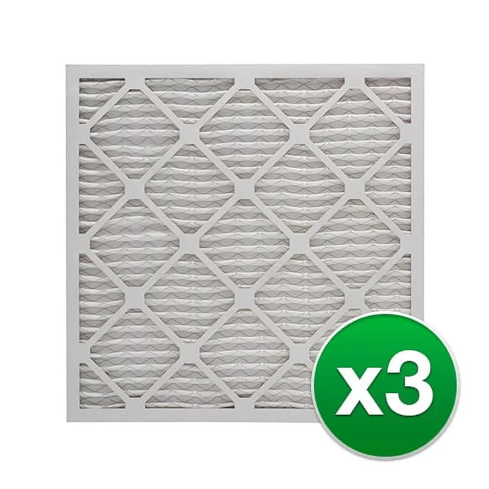 REP Pleated Air Filter For Honeywell FC200E1029 Furnace 16x25x4 MERV 8 (3 Pack)