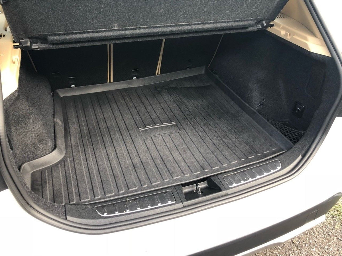 Laser measured custom fit Trunk Cargo Rubber Tray Liner for BMW X1 2013 2014 2015