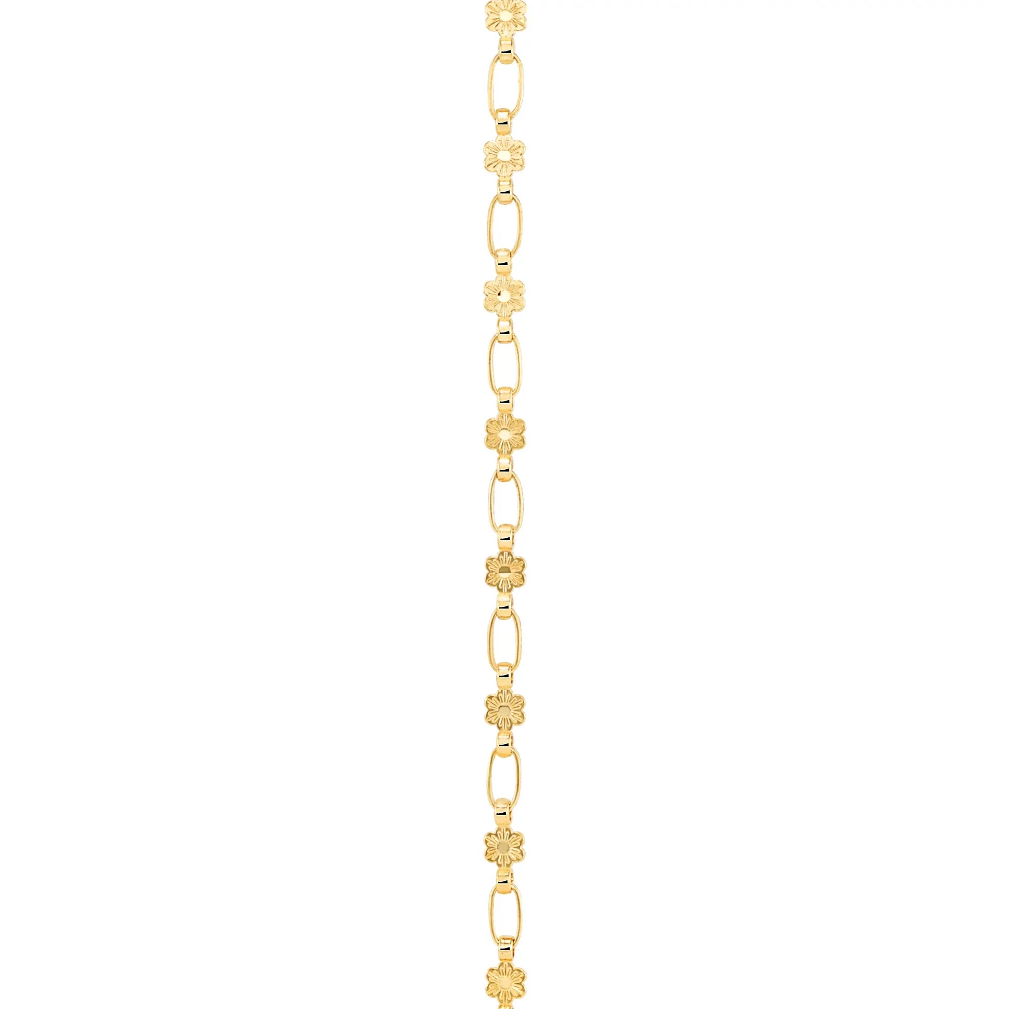 Kristen Kesho Sizeterling Sizeilver, 18 Karat Gold-plated Butterfly Charm Bracelet for Kids 6"