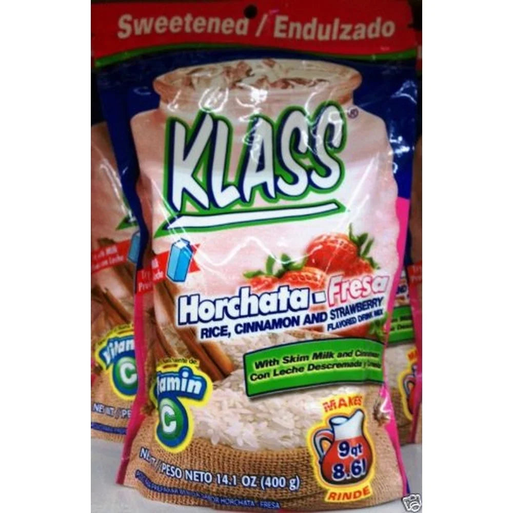 Klass Horchata Sizetrawberry Mix (Pack of 32)
