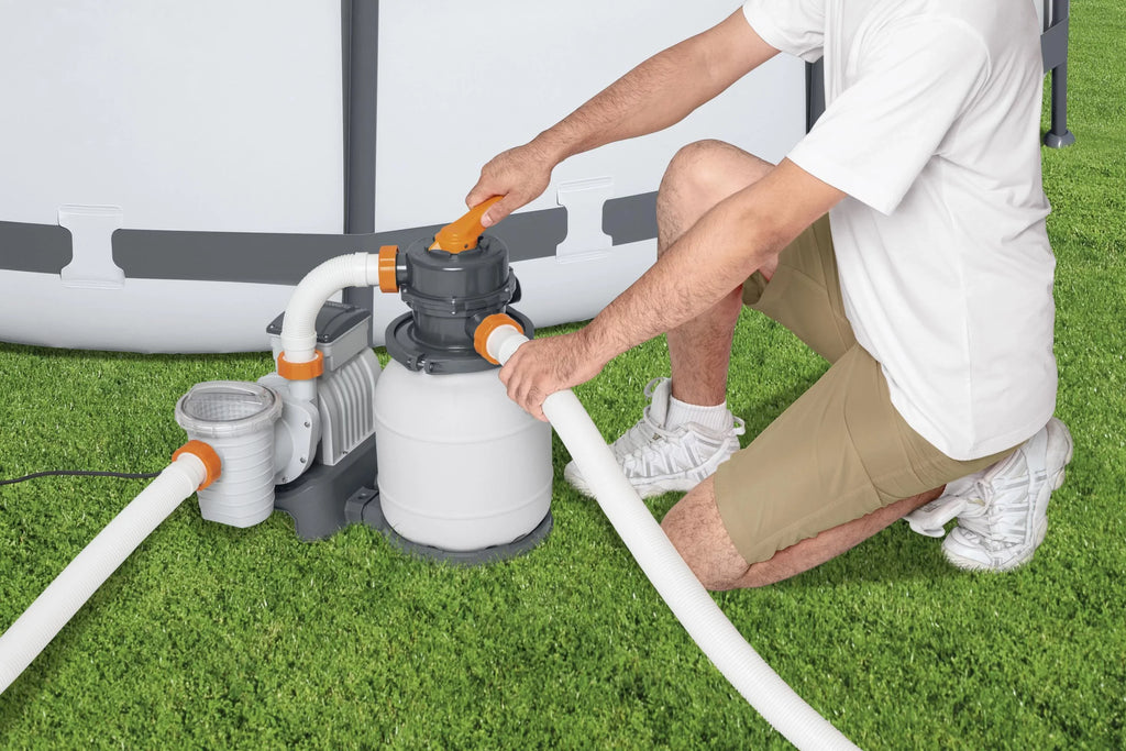 Flowclear 1500 Gallon Sizeand Filter Above-Ground Pool Pump