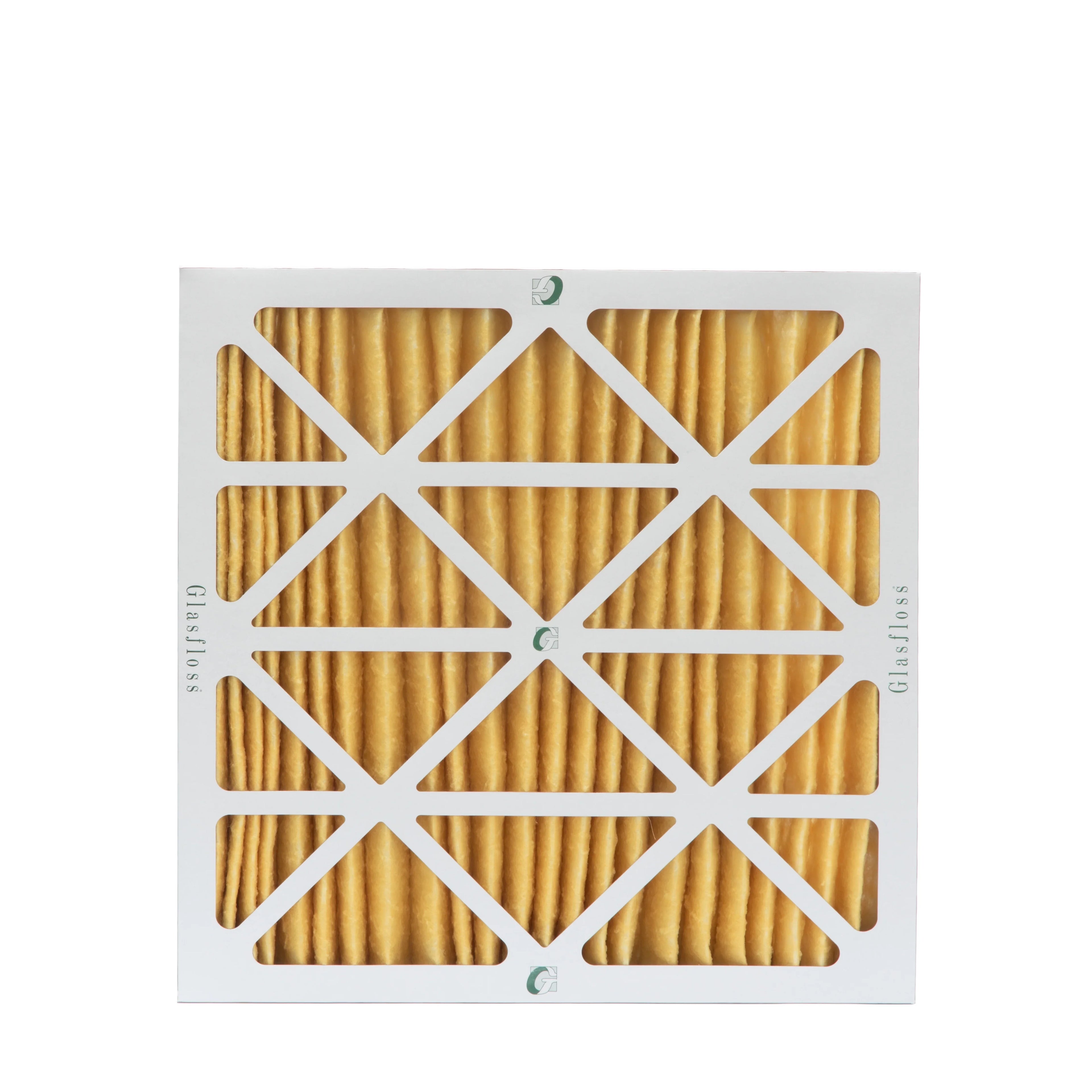 3 Pack of 18x18x2 MERV 11 Pleated 2" Inch Air Filters by Glasfloss. Actual Sizeize: 17-1/2 x 17-1/2 x 1-3/4