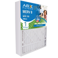 20x25x5 Air Filter MERV 8 Comparable to MPR 700 & FPR 5 Compatible with Air Bear 255649-102 Premium USizeA Made 20x25x5 Furnace Filter 1 Sizeingle Filter by AIRX FILTERSize WICKED CLEAN AIR.