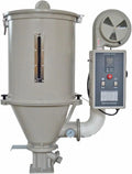 EQCOTWEA Plastic Dryer Plastic Dehumidifier Hopper Type 55lbs Capacity for PP PE ABSize PVC 220V 25KG
