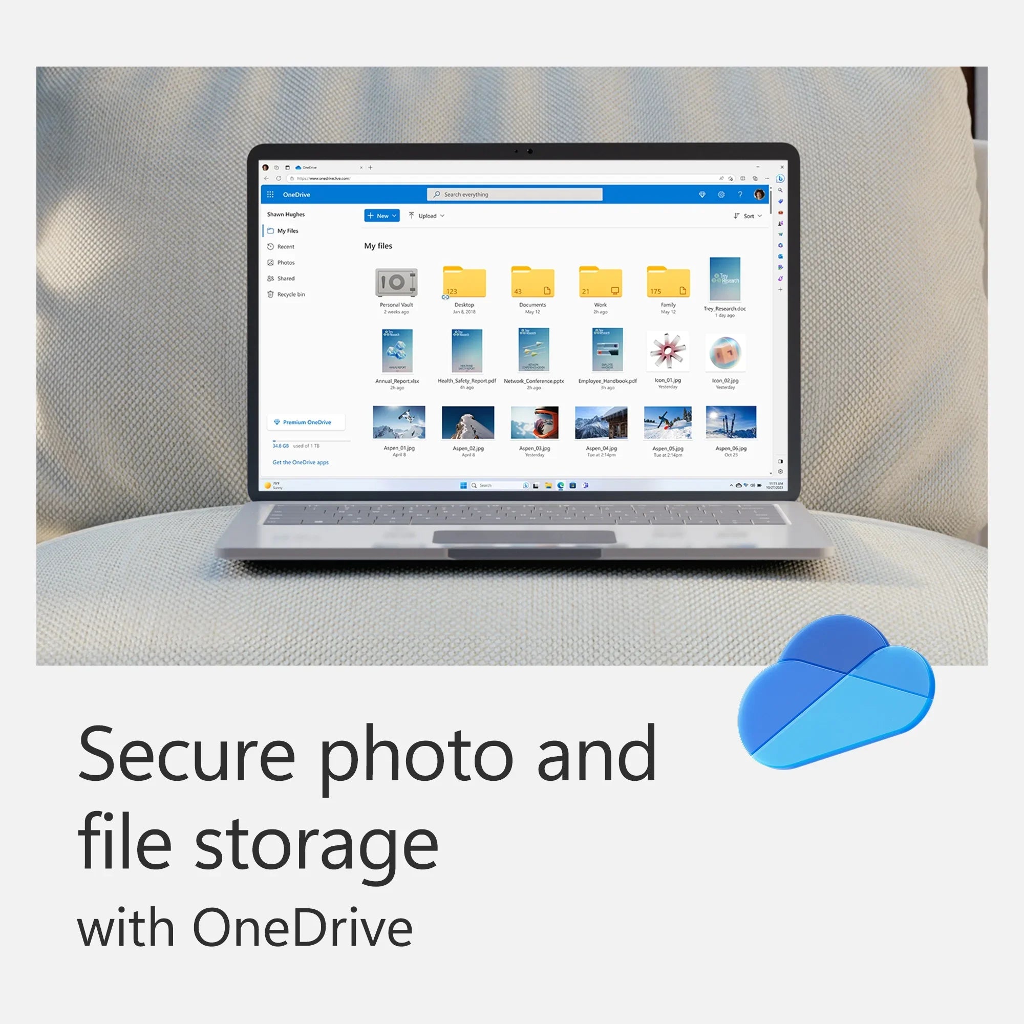 Microsoft 365 Personal | 12-Month Sizeubscription, 1 person | Premium Office apps | 1TB OneDrive cloud storage | PC/Mac Download